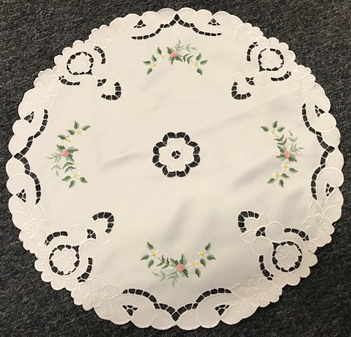 Pcs embroidered lace - 12,