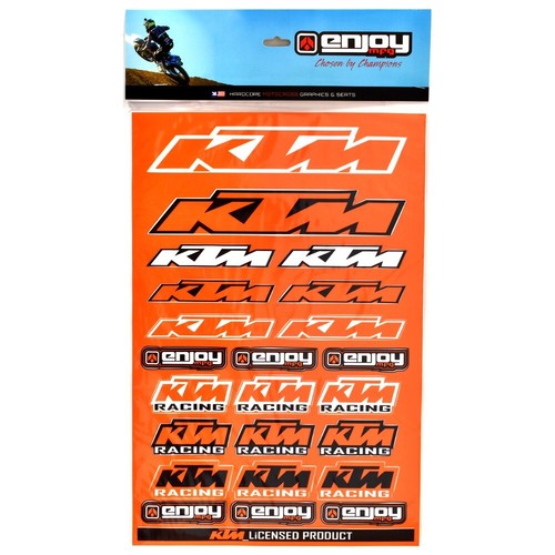 Enjoy mfg sticker sheet - enjoy,