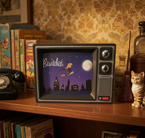 Bewitched retro display - retro,