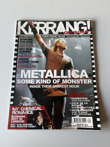 Kerrang music magazine - music,