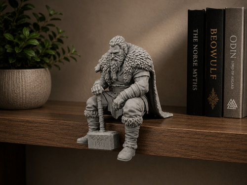 Resting thor god thunder - resting, of