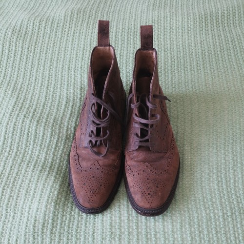 Loake burford brogue boots - brogue,