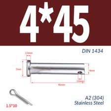 3MM 4MM 5MM Clevis Pin 304
