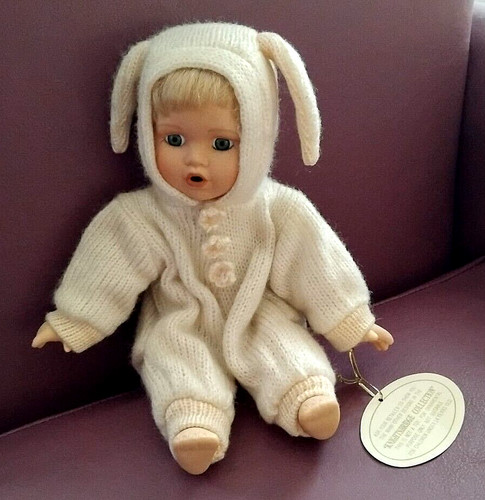 Porcelain doll lisa - porcelain,