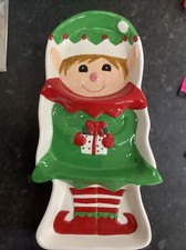 Christmas Festive Elf Ceramic