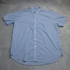 Brutus Shirt Mens Extra Large Blue Check Mod Ska Skinhead Casuals Terrace 60s