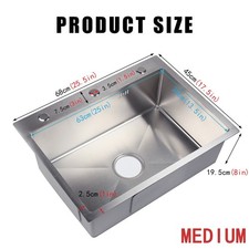 Single Bowl Rectangular