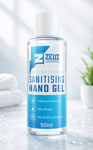Hand sanitiser gel quick - hand, dry