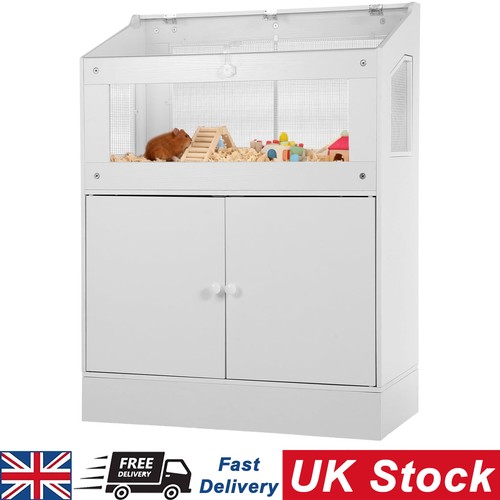 Large wooden hamster cage - wooden,