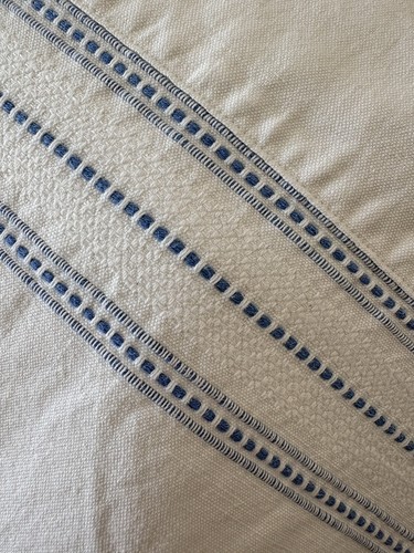 Vintage linen sheet pair - linen,