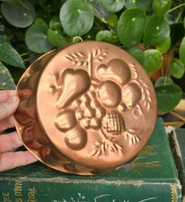 Vintage Copper Jelly Mould
