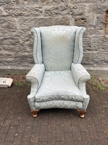 Vintage wing back armchair - wing,
