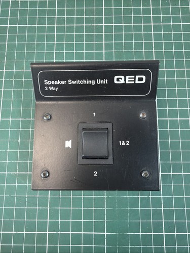 Vintage qed speaker - vintage, switching