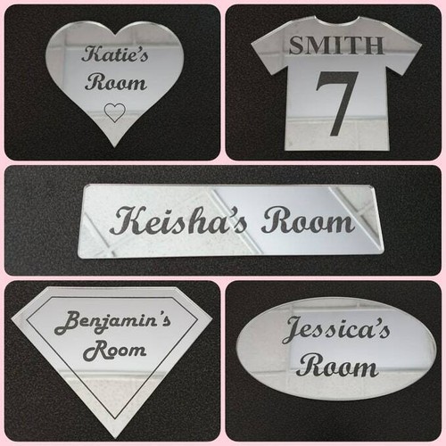 Bedroom door signs - door,