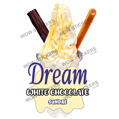 Ice cream van sticker - , dream