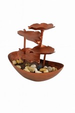 Plastic Tabletop Water Fountain  Relaxing Indoor  Water Feature