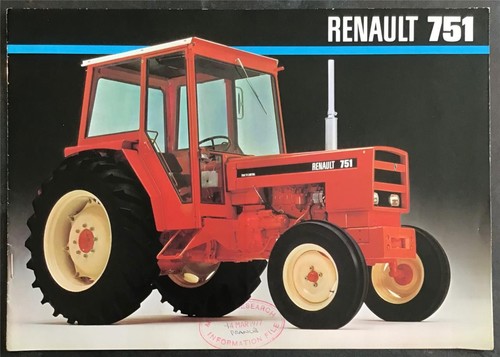 Renault 751 tractor - renault,