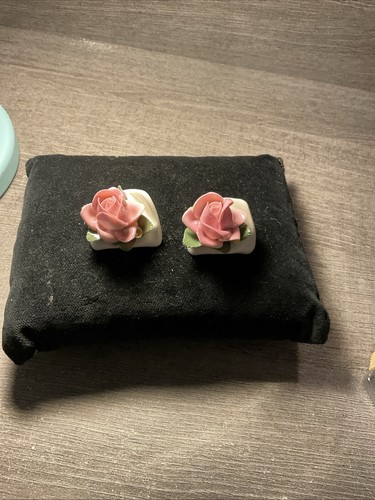 Dresden porcelain place card - porcelain,