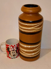 Vintage Fat Lava Vase West