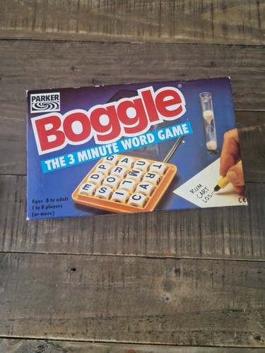 Parker boggle game complete - boggle,