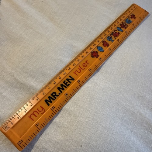 Vintage men ruler 12 - men, 12”