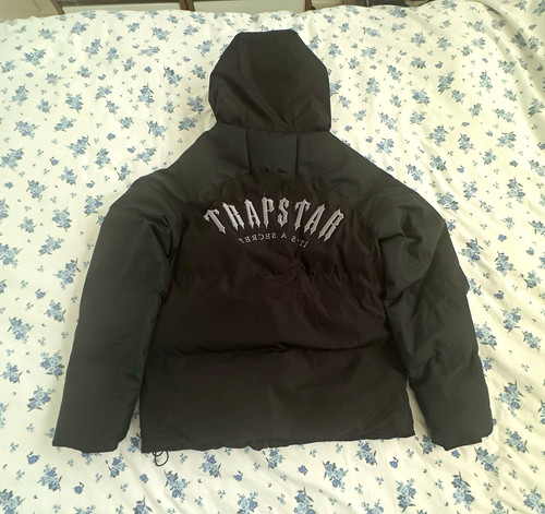 Trapstar men black hooded - trapstar,