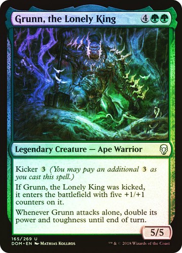 Mtg foil grunn the lonely - the,