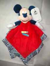Disney Store Mickey Mouse Soft Plush Baby Comforter Blanket Brand New with tag