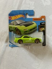 '95 Mazda Rx-7 Hot Wheels Green Nightburnerz 4/10 141/365 2018