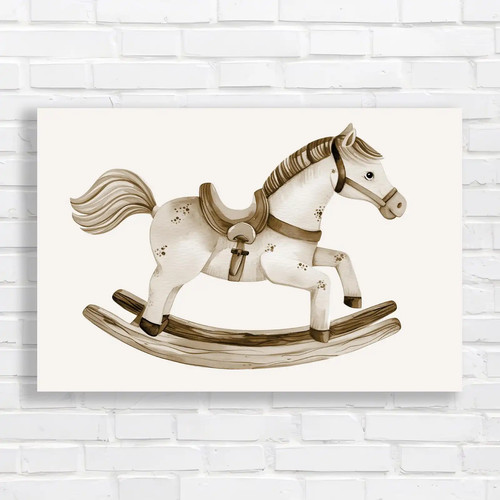 Whimsical wooden rocking - whimsical, horse
