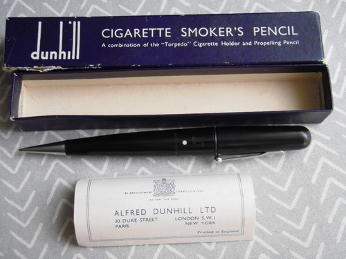Dunhill smokers pencil rare - dunhill, pencil,