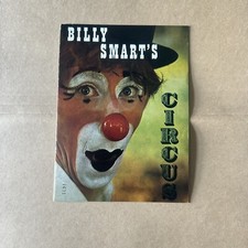 BILLY SMART'S CIRCUS PROGRAMME