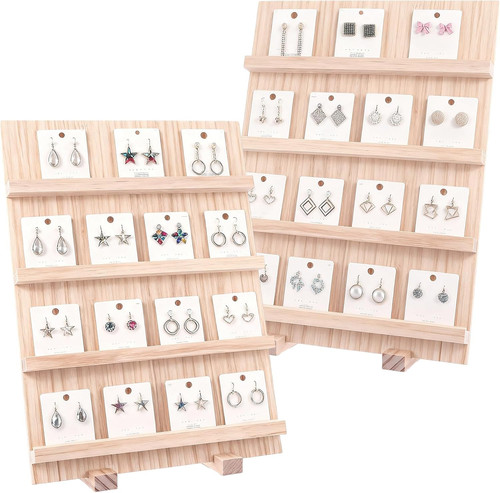 Pack tier wooden jewellery - 4-tier,