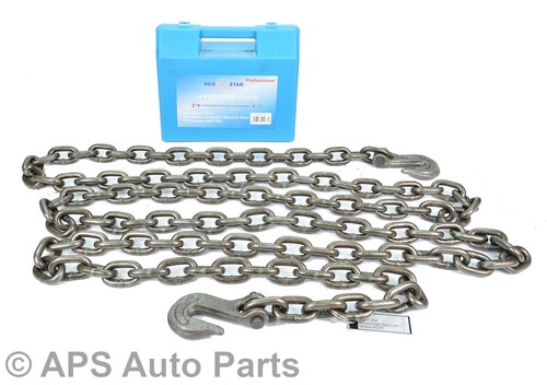 Tow chain with - double, hook