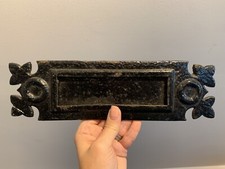 Vintage Cast Iron Letterbox