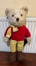 Vintage 70s Burbank Toys Rupert the Bear Soft Toy 55cm approx