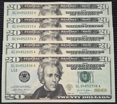 United states dollars 2021 - $20,