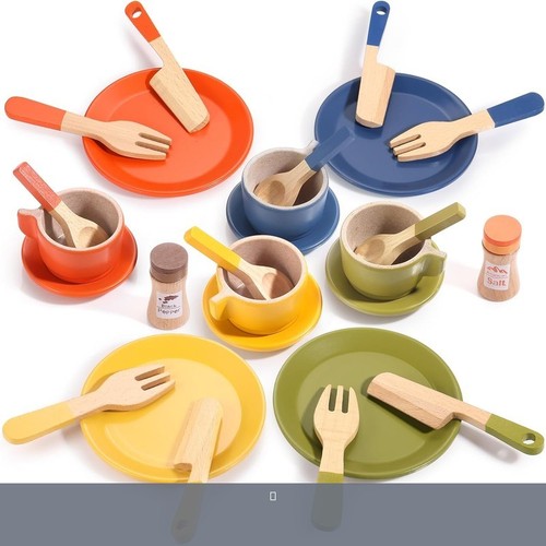 Wooden play food - play, kids