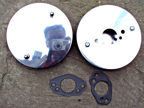 Pair chrome pancake sports - chrome,