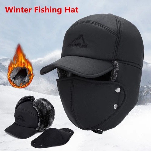 Mens warm hat winter russian - warm,