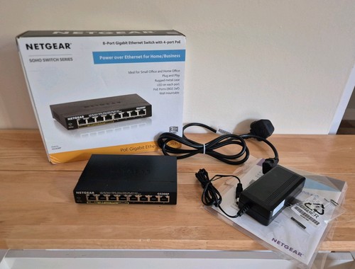 Netgear gs308p port - gs308p, 8-port