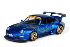 PORSCHE RWB993 - Arowana Livery  - Transparent Blue - TPC 1:64