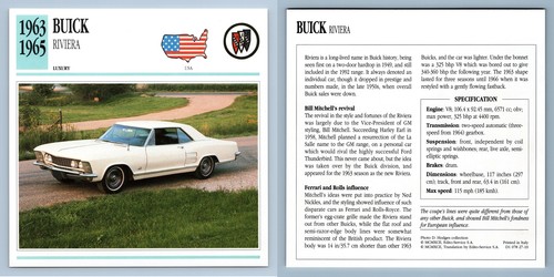 Buick riviera 1963 - -, 1963-65