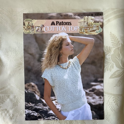 Patons knitting pattern 7274