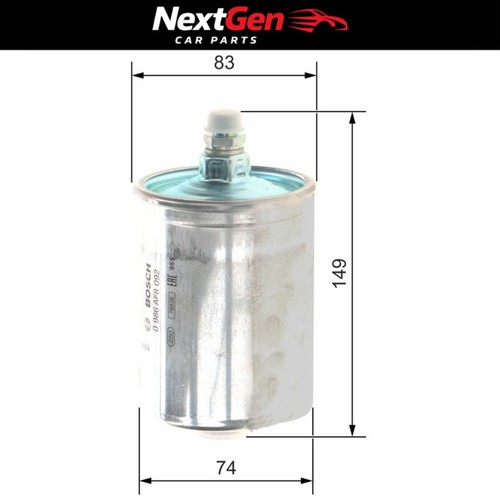 Bosch fuel filter 986 af8 - filter, 0