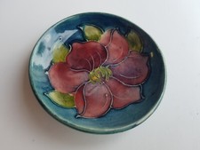 Moorcroft Clematis dish