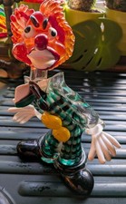  Murano Glass Clown Figurine