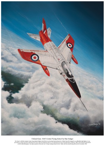 Folland gnat raf - gnat,