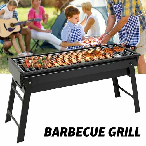 Portable folding charcoal bbq - charcoal,