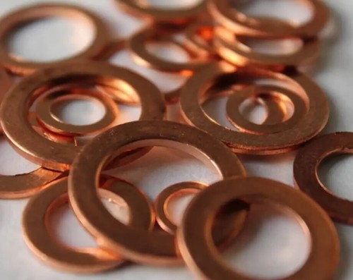 Copper washers metric sizes - washers,